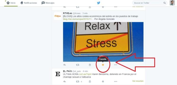 Paso 3. FAVs tWITTER